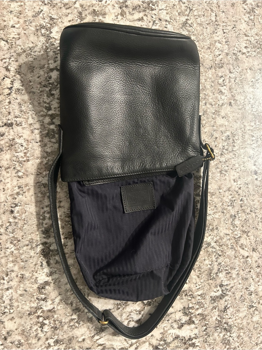 1997 Vintage Coach Sonoma Bucket Zip Bag - Picture 13 of 14